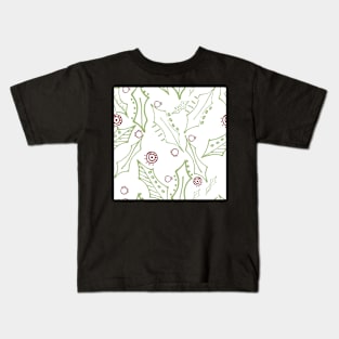 Holly on white Kids T-Shirt